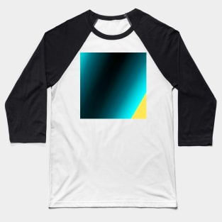 BLUE YELLOW ABSTRACT TEXTURE PATTERN Baseball T-Shirt